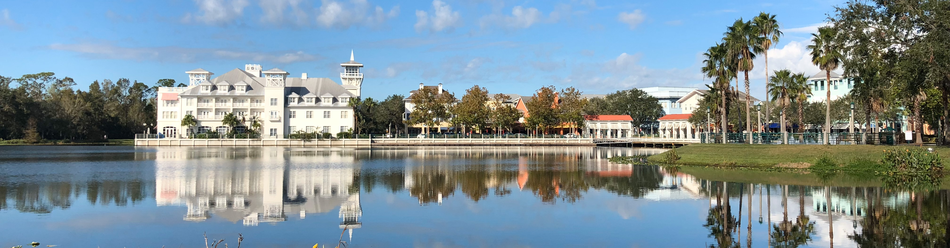 Downtown Celebration across the lake